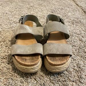 Marc Fisher Women's Size 8 Oria Espadrille Platform Sandal